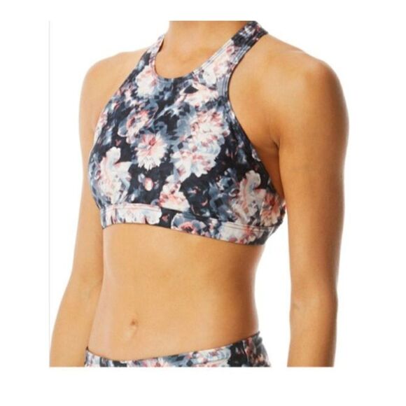 $44.99 TYR PINK WOMEN’S KIRA TOP – PADMA, XS, Black/Coral - Picture 1 of 11